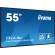 iiyama PROLITE Pizarra de caballete digital 139,7 cm (55") LED Wifi 500 cd   m² 4K Ultra HD Negro Procesador incorporado