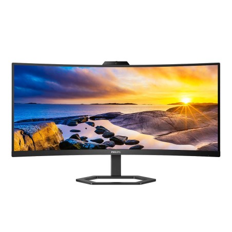 Philips 5000 series 34E1C5600HE 00 LED display 86,4 cm (34") 3440 x 1440 pixels 4K Ultra HD Preto