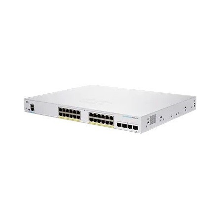 Cisco CBS250-24FP-4G-EU switch de rede Gerido L2 L3 Gigabit Ethernet (10 100 1000) Prateado