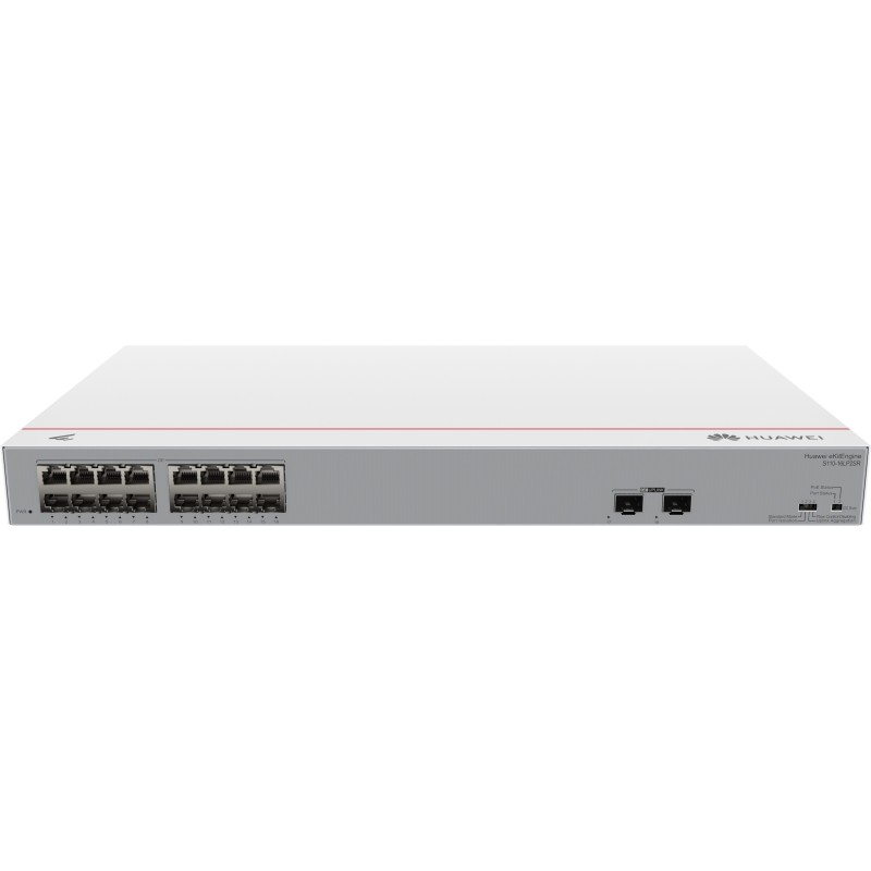 Image of Huawei CloudEngine S110-16LP2SR Gigabit Ethernet (10/100/1000) Supporto Power over Ethernet (PoE) 1U Grigio