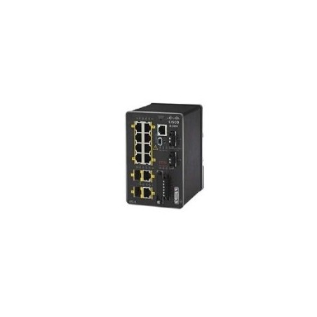 Cisco IE-2000-8TC-L switch Gestionado L2 Fast Ethernet (10 100) Negro
