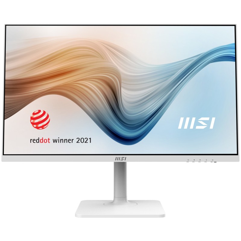 MSI Modern MD272QXPW Monitor PC 68,6 cm (27") 2560 x 1440 Pixel Wide Quad HD Bianco