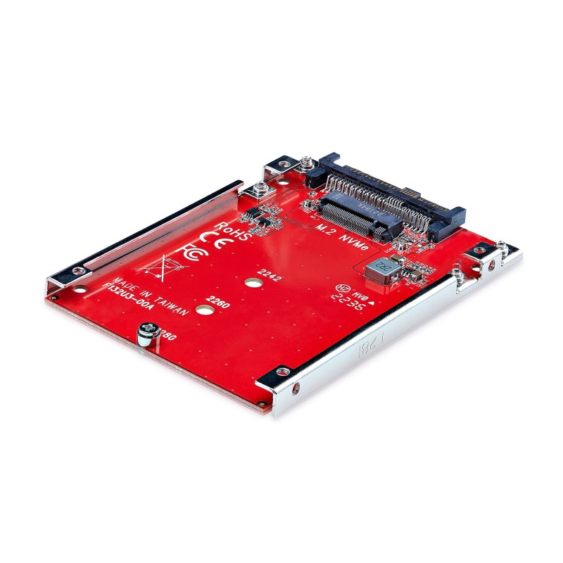 Image of StarTech.com Adattatore SSD M.2 a U.3, Per Unità M.2 PCIe NVMe, Adattatore/convertitore host PCIe M.2 a U.3 da 2,5"