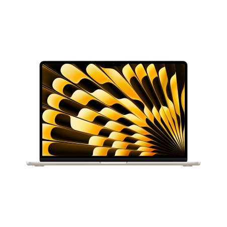 Apple MacBook Air Apple M M3 Computador portátil 38,9 cm (15.3") 16 GB 512 GB SSD Wi-Fi 6E (802.11ax) macOS Sonoma Bege