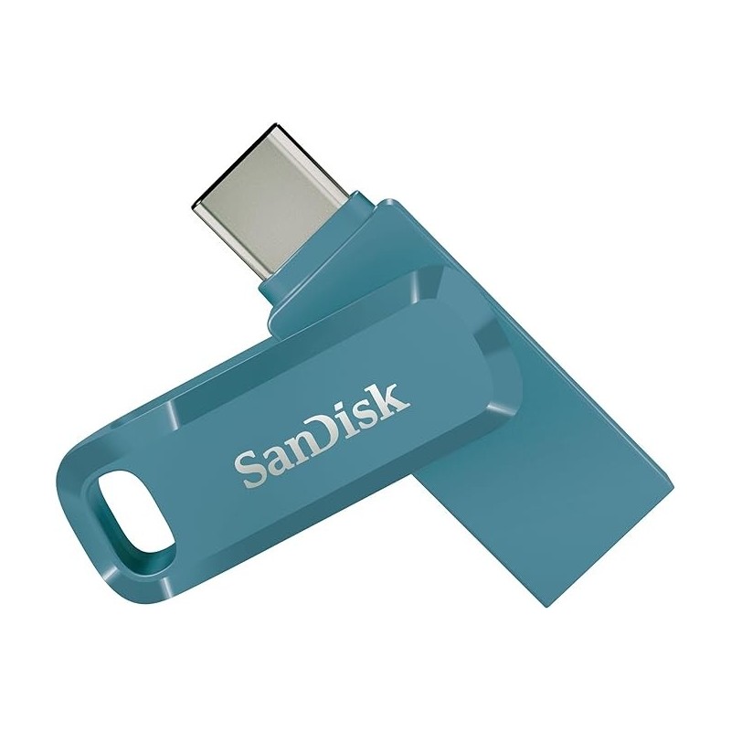 Image of SanDisk Ultra Dual Drive Go USB 128GB unità flash USB USB Type-A / USB Type-C 3.2 Gen 1 (3.1 Gen 1) Blu