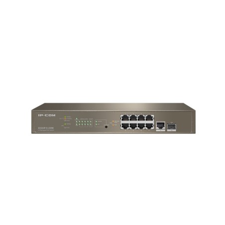 IP-COM Networks G5310P-8-150W netwerk-switch Managed L3 Gigabit Ethernet (10 100 1000) Power over Ethernet (PoE) Grijs