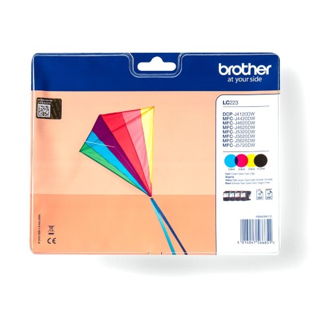 Brother LC223VALBP - Pack de cartouches d'encre originales