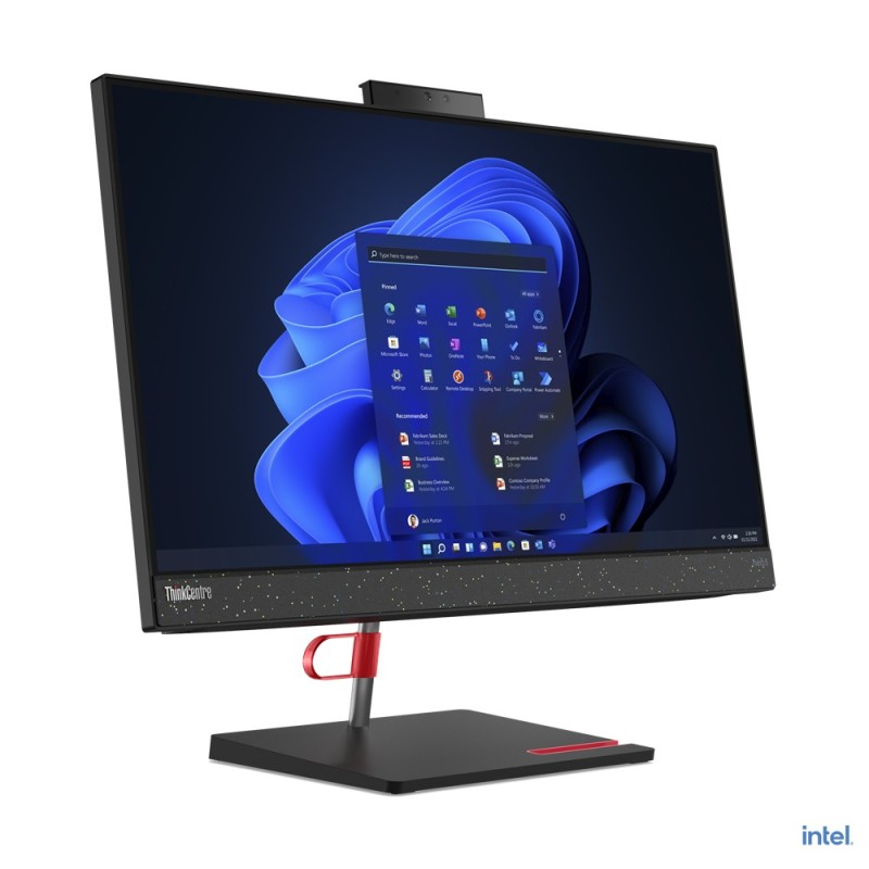 Image of Lenovo ThinkCentre neo 50a Intel® Core™ i7 i7-12700H 60,5 cm (23.8") 1920 x 1080 Pixel Touch screen PC All-in-one 16 GB