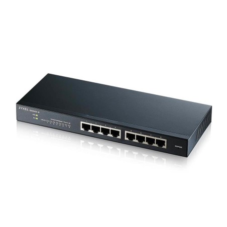 Zyxel GS1900-8 Managed L2 Gigabit Ethernet (10 100 1000) Zwart