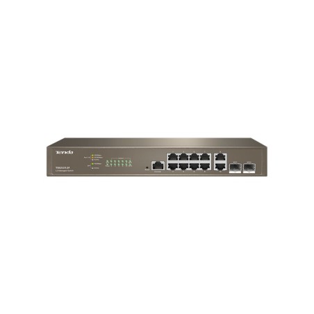 Tenda TEG5312F commutateur réseau Géré L3 Gigabit Ethernet (10 100 1000) 1U Marron