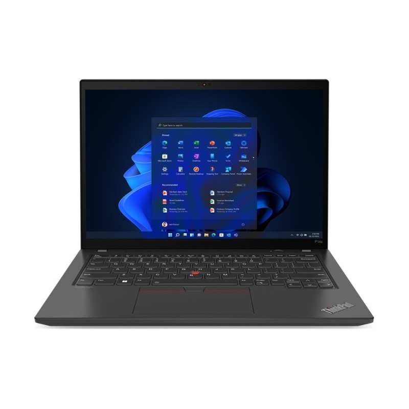 Image of Lenovo ThinkPad P14s AMD Ryzen™ 7 PRO 7840U Workstation mobile 35,6 cm (14") WUXGA 32 GB LPDDR5x-SDRAM 1 TB SSD Wi-Fi 6E