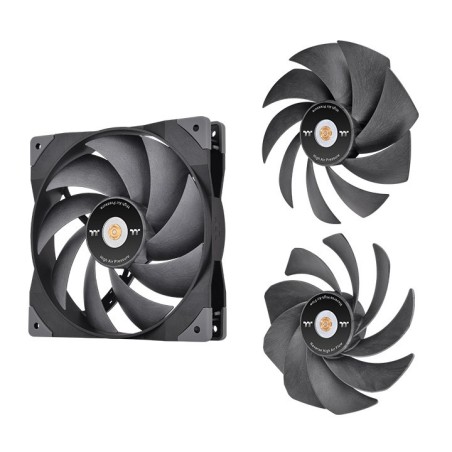 Thermaltake SWAFAN GT14 Carcasa del ordenador Ventilador 14 cm Negro 1 pieza(s)