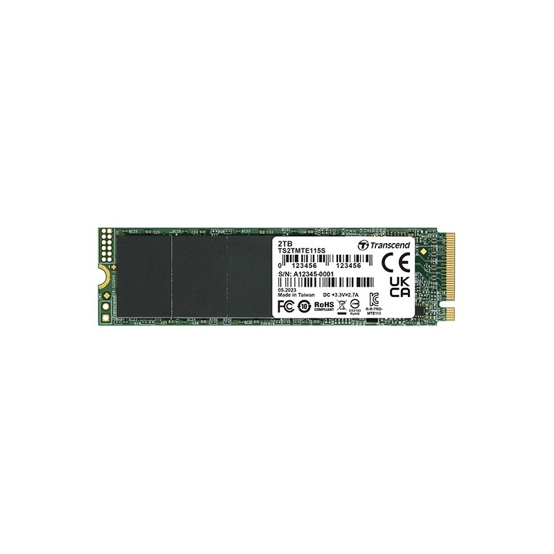 Image of Transcend 115S M.2 2 TB PCI Express 3.0 3D NAND NVMe