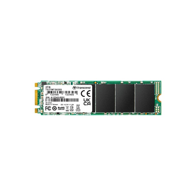 Transcend M.2 SSD 825S 2 TB Serial ATA III 3D NAND