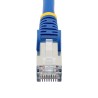 StarTech.com Cavo Ethernet CAT 6a - 3m - Blu - Cavo di rete LAN Low Smoke Zero Halogen (LSZH) - 10GbE 500MHz 100W PoE++ -