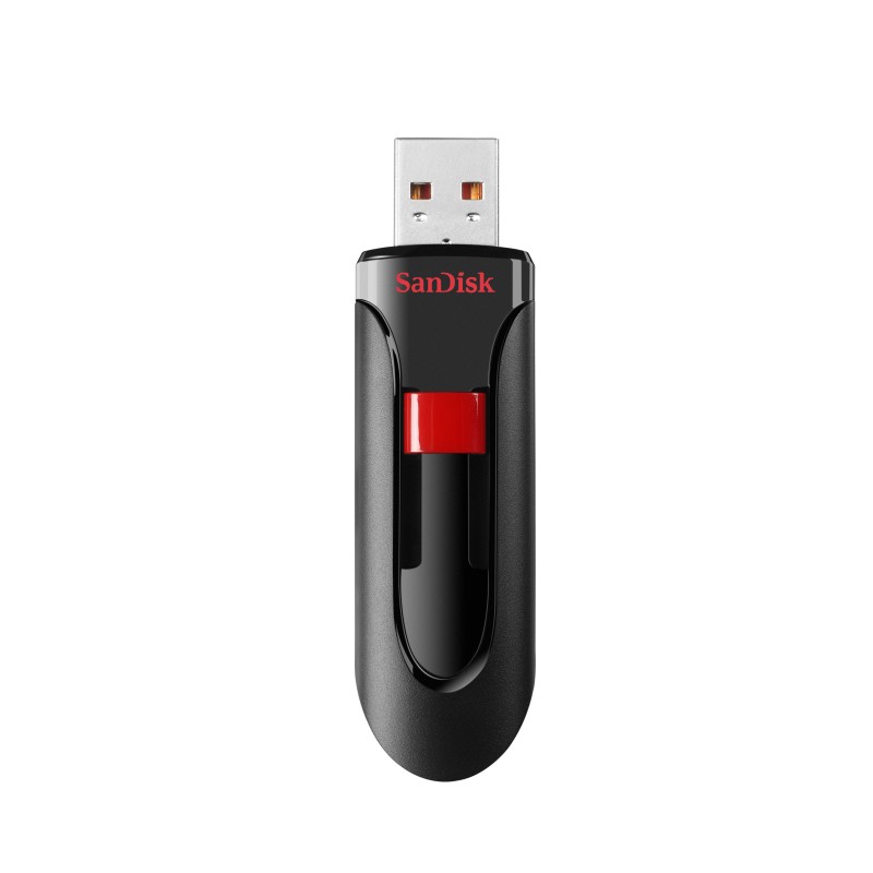 Image of SanDisk Cruzer Glide unità flash USB 64 GB USB tipo A 2.0 Nero, Rosso