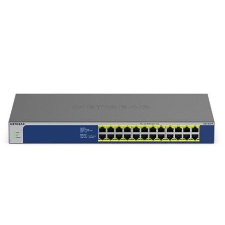 NETGEAR GS524PP Unmanaged Gigabit Ethernet (10 100 1000) Power over Ethernet (PoE) Grijs