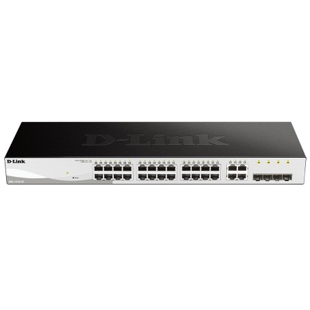 D-Link DGS-1210-24 Gerido L2 Gigabit Ethernet (10 100 1000) 1U Preto