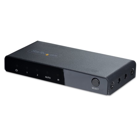 StarTech.com Switch HDMI 8K a 2 porte - Switcher HDMI 2.1 4K 120Hz HDR10+, 8K 60Hz UHD, Commutatore HDMI 2 In 1 Out -