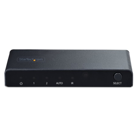 StarTech.com Switch Conmutador HDMI de 2 Puertos de 8K - Selector HDMI 2.1 UHD de 4K a 120Hz 8K 60Hz - HDR10+ - Adaptador de