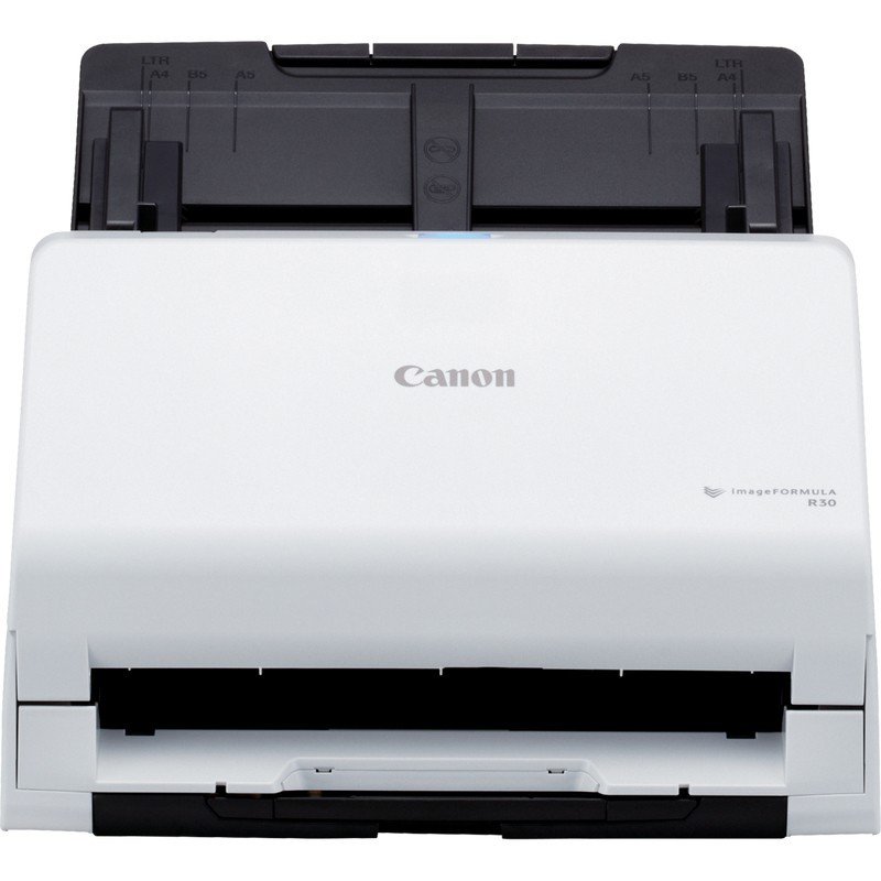 Image of Canon imageFORMULA R30 Scanner con ADF + alimentatore di fogli 600 x 600 DPI A4 Bianco
