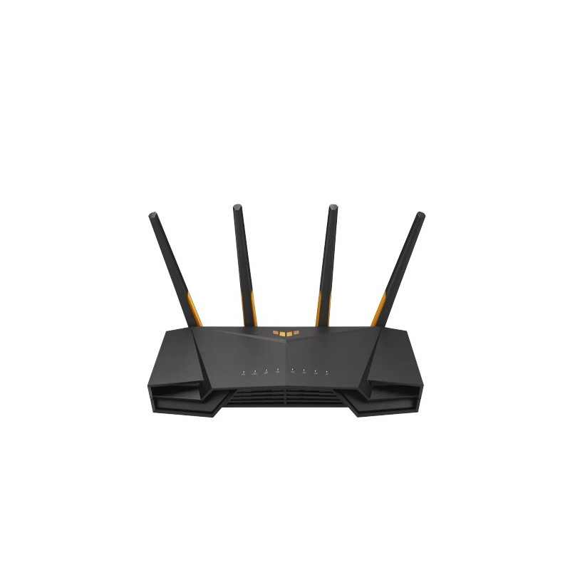 Image of ASUS TUF Gaming AX3000 V2 router wireless Gigabit Ethernet Dual-band (2.4 GHz/5 GHz) Nero, Arancione