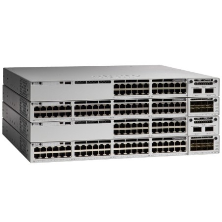 Cisco Catalyst C9300X-48HX-E commutateur réseau Géré L3 Connexion Ethernet, supportant l'alimentation via ce port (PoE)