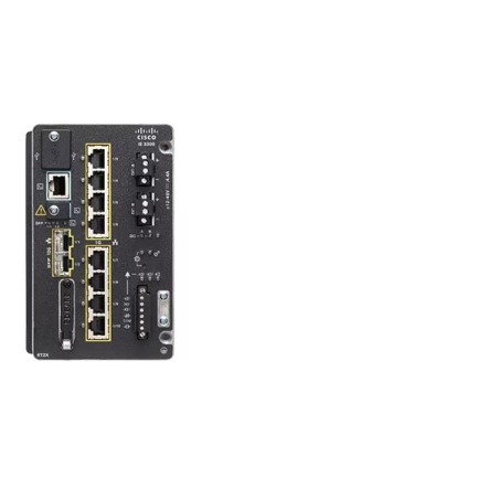 Cisco IE-3300-8T2X-A switch di rete Gestito Gigabit Ethernet (10 100 1000) Nero