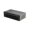 Cisco Small Business SF110D-16HP Unmanaged L2 Fast Ethernet (10 100) Power over Ethernet (PoE) 1U Schwarz