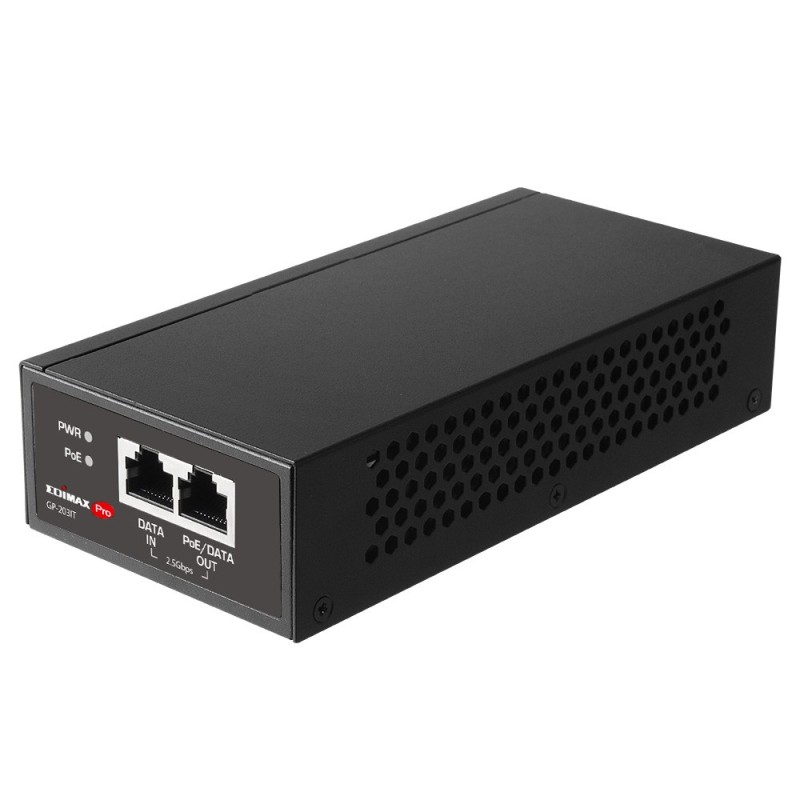 Image of Edimax GP-203IT adattatore PoE e iniettore 2.5 Gigabit Ethernet, Fast Ethernet, Gigabit Ethernet