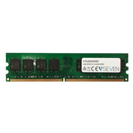 V7 4GB DDR2 PC2-6400 800Mhz DIMM Desktop Arbeitsspeicher Modul - V764004GBD