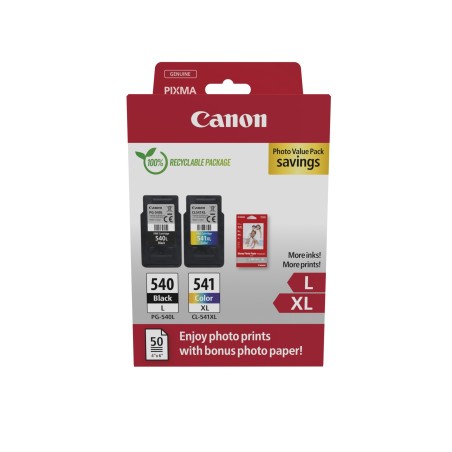 Canon PG540L CL541XL Photo Value Pack