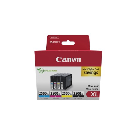 Canon 9254B010 inktcartridge 4 stuk(s) Origineel Hoog (XL) rendement Zwart, Cyaan, Magenta, Geel