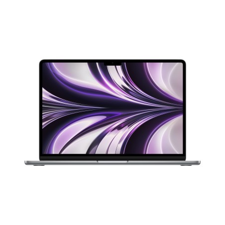 Apple MacBook Air Apple M M2 Computador portátil 34,5 cm (13.6") 8 GB 256 GB SSD Wi-Fi 6 (802.11ax) macOS Monterey Cinzento