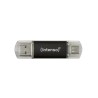 Intenso 3539490 unidad flash USB 64 GB USB Type-A   USB Type-C 3.2 Gen 1 (3.1 Gen 1) Antracita