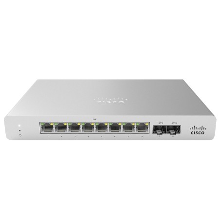 Cisco Meraki MS120-8LP Managed L2 Gigabit Ethernet (10 100 1000) Power over Ethernet (PoE) Grau