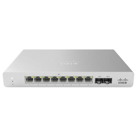 Cisco Meraki MS120-8 Gerido L2 Gigabit Ethernet (10 100 1000) Cinzento