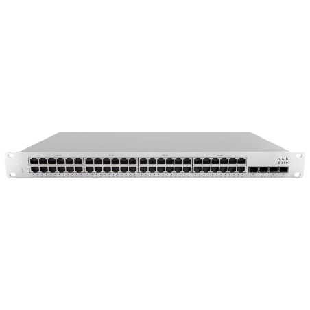 Cisco MS210-48LP-HW switch Gestionado L3 Gigabit Ethernet (10 100 1000) Energía sobre Ethernet (PoE) 1U Plata