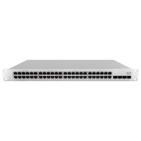 Cisco Meraki MS210-48FP Gestito L2 Gigabit Ethernet (10 100 1000) Supporto Power over Ethernet (PoE) 1U Grigio