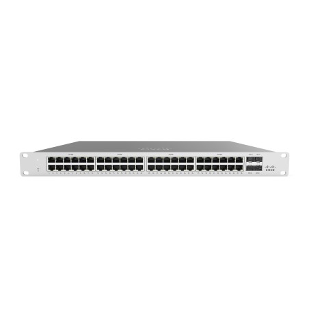 Cisco Meraki MS120-48FP Managed L2 Gigabit Ethernet (10 100 1000) Power over Ethernet (PoE) 1U Grijs