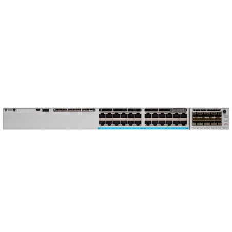 Cisco Catalyst C9300L-24UXG-4X-A switch di rete Gestito L2 L3 10G Ethernet (100 1000 10000) Supporto Power over Ethernet (PoE)