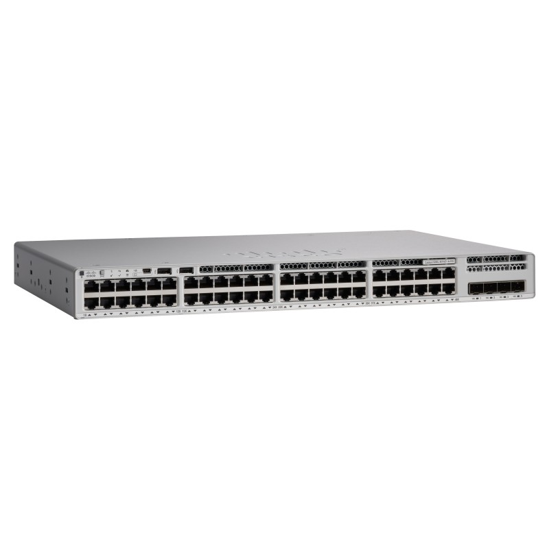Cisco C9200-48PXG-A switch di rete Gestito L2/L3 Gigabit Ethernet (10/100/1000) Supporto Power over Ethernet (PoE) Grigio