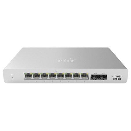 Cisco Meraki MS120-8FP Gestionado L2 Gigabit Ethernet (10 100 1000) Energía sobre Ethernet (PoE) Gris