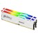Kingston Technology FURY Beast 32 Go 6000 MT s DDR5 CL36 DIMM (Kits de 2) White RGB EXPO