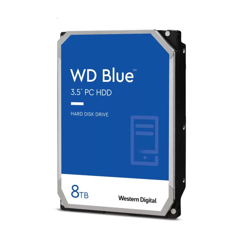Image of Western Digital Blue 3.5" 8 TB Serial ATA III