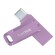 SanDisk Ultra Dual Drive Go USB 256GB USB flash drive USB Type-A   USB Type-C 3.2 Gen 1 (3.1 Gen 1) Lavendel