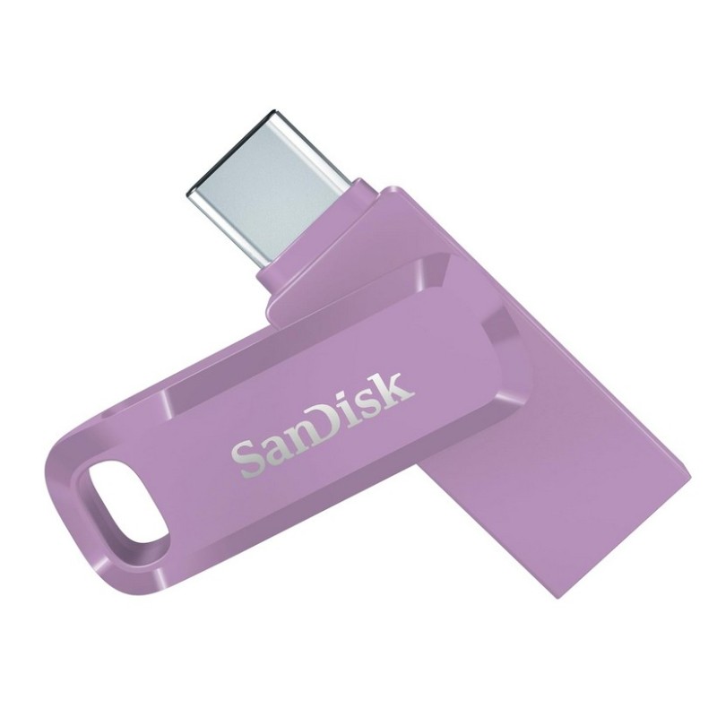 Image of SanDisk Ultra Dual Drive Go USB 256GB unità flash USB USB Type-A / USB Type-C 3.2 Gen 1 (3.1 Gen 1) Lavanda