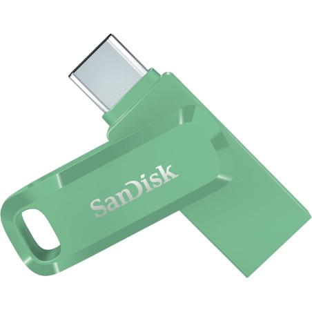 SanDisk Ultra Dual Drive Go USB 256GB USB flash drive USB Type-A   USB Type-C 3.2 Gen 1 (3.1 Gen 1) Groen