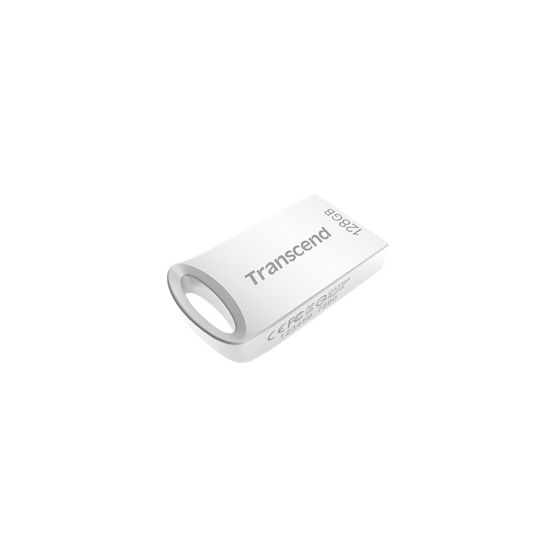 Transcend JetFlash 710 unità flash USB 128 GB USB tipo A 3.2 Gen 1 (3.1 Gen 1) Argento