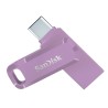 SanDisk Ultra Dual Drive Go USB 64GB unidade de memória USB USB Type-A   USB Type-C 3.2 Gen 1 (3.1 Gen 1) Lavanda